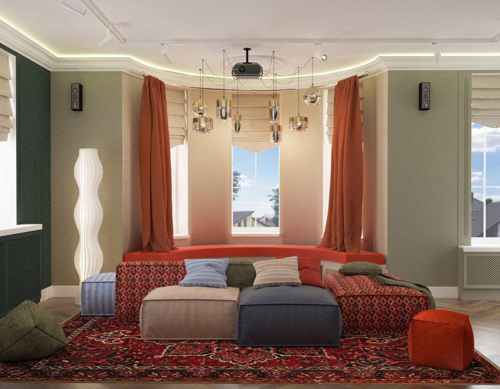 Дизайн-проект загородного коттеджа