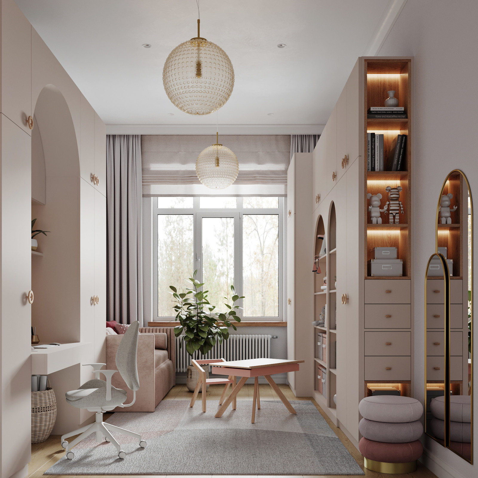 Детская для двух девочек