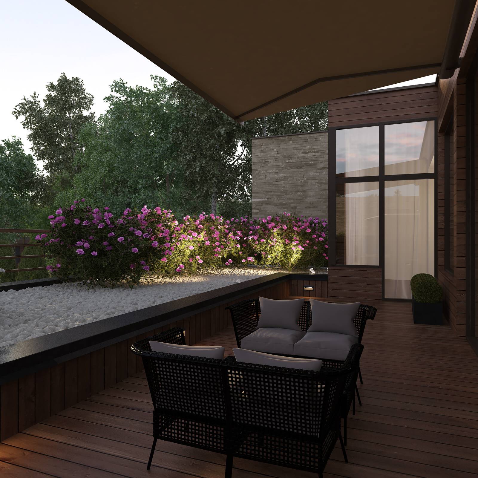 Загородный дом в современном стиле