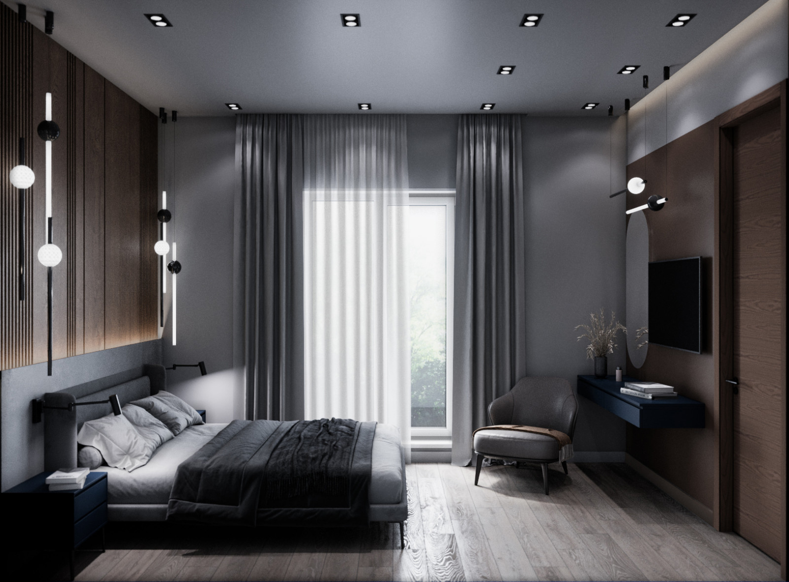 Дизайн-проект квартиры в жк "NOVIN"