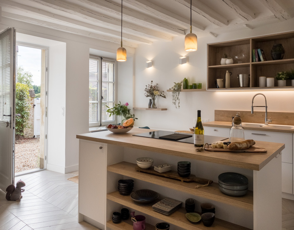 Une cuisine pleine de charme à Clairefontaine