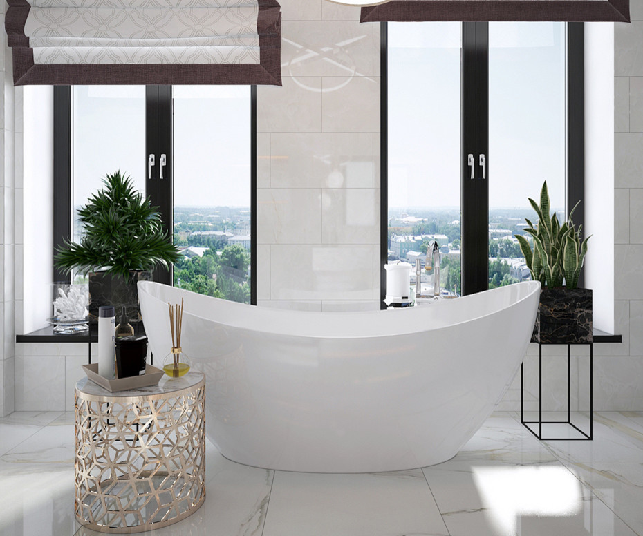 Квартира, где ванная с окном