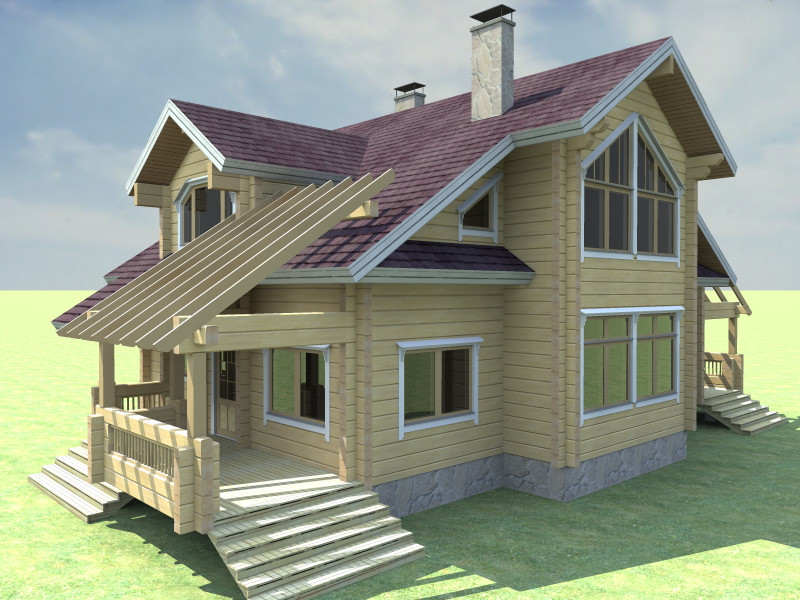 Деревянные строения