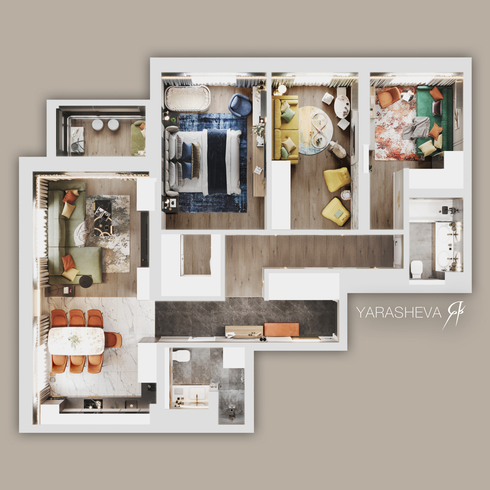 ЖК Freedom (Фридом) 102 м кв.