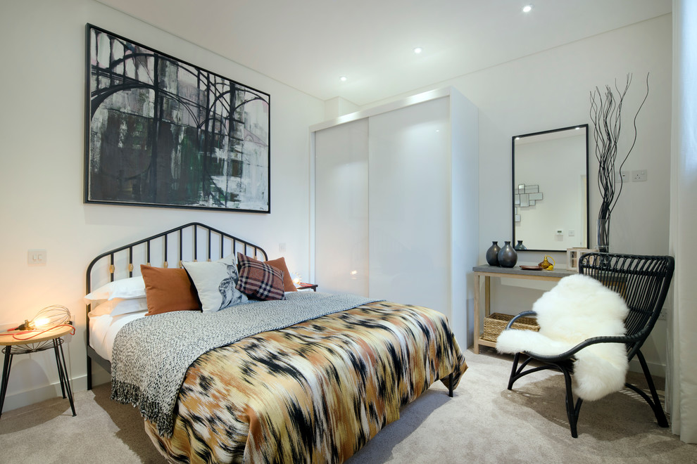 Design ideas for an urban bedroom in London.