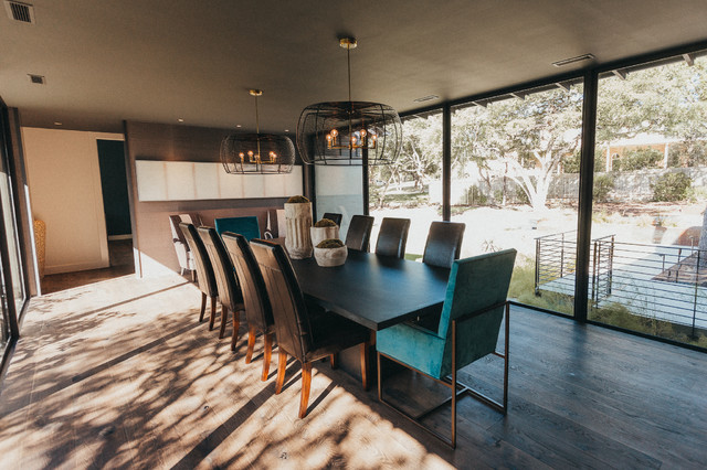 Builder's Abode contemporaneo-comedor