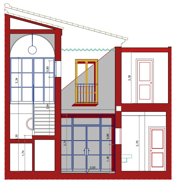 CASA CON DOS PATIOS