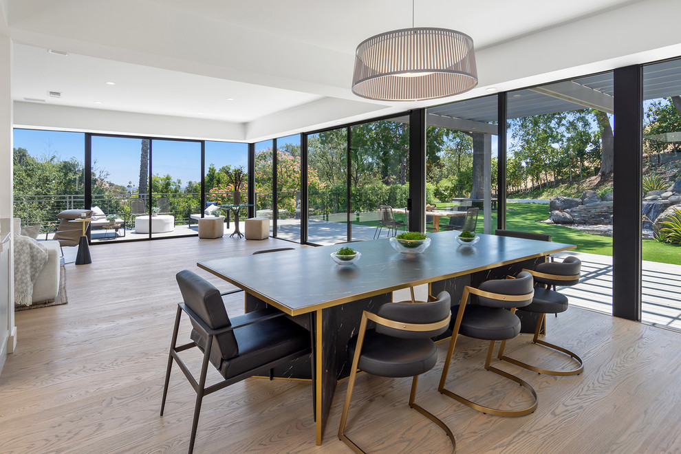 Skytop Project Encino - Contemporary - Dining Room - Los Angeles - by ...