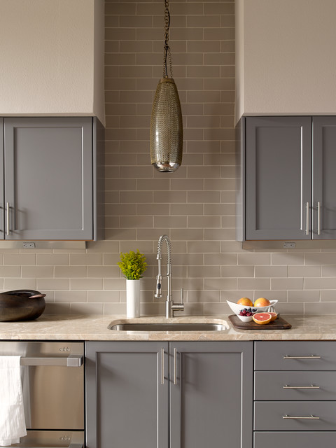 Transitional Kitchen nyklassisk-koek