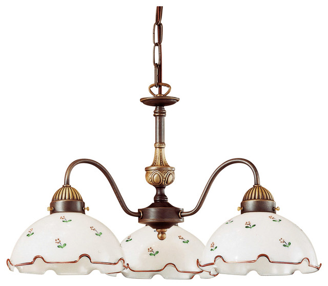 Nonna 3 Dome Frilled Chandelier Terranean Chandeliers By Nonna 3 Dome Frilled Chandelier Terranean Chandeliers By Kolarz