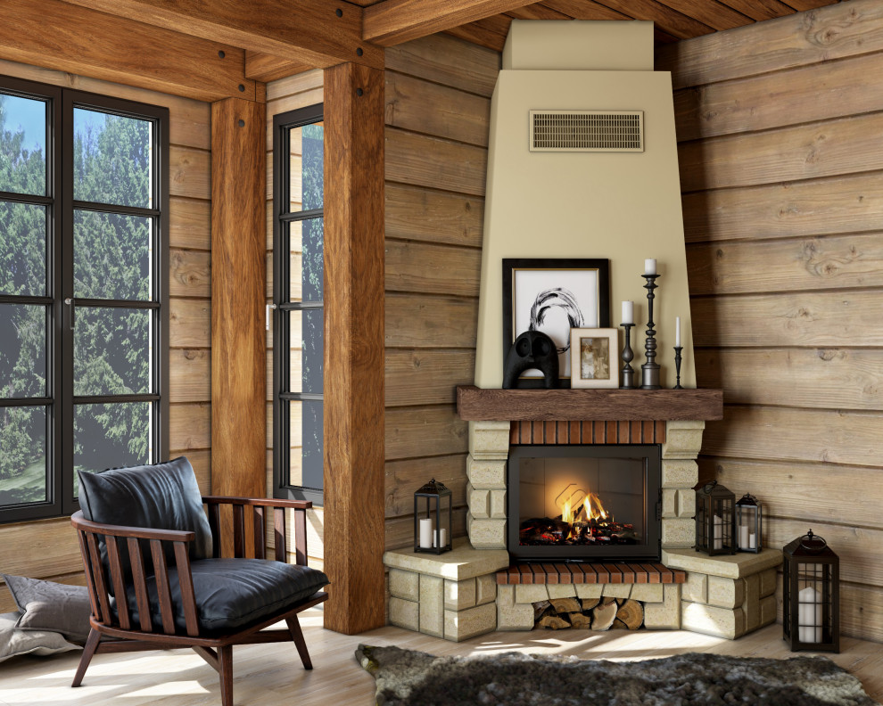 Топки серии UNIVERS (Stav). Фронтальные дровяные топки.