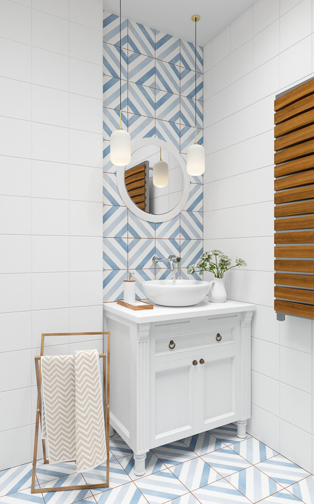 Ванная в скандинавском стиле