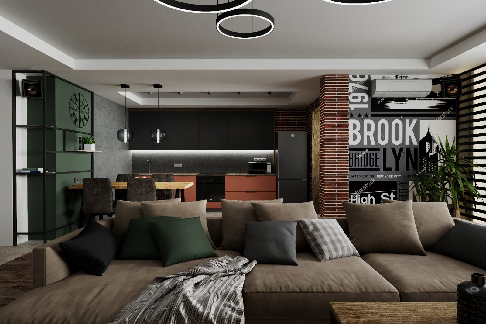 Квартира-студия 80 м2