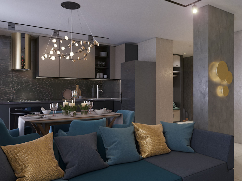 3-х комнатная квартира в современном стиле