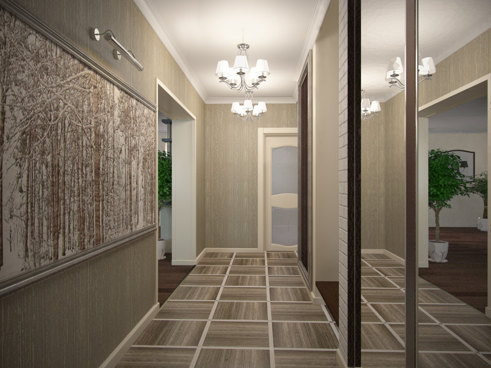 Коридор и лестница частного дома в г.Оренбург