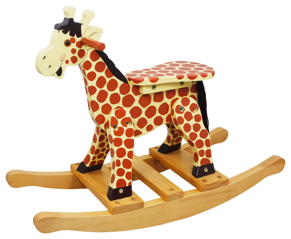 giraffe rocking horse