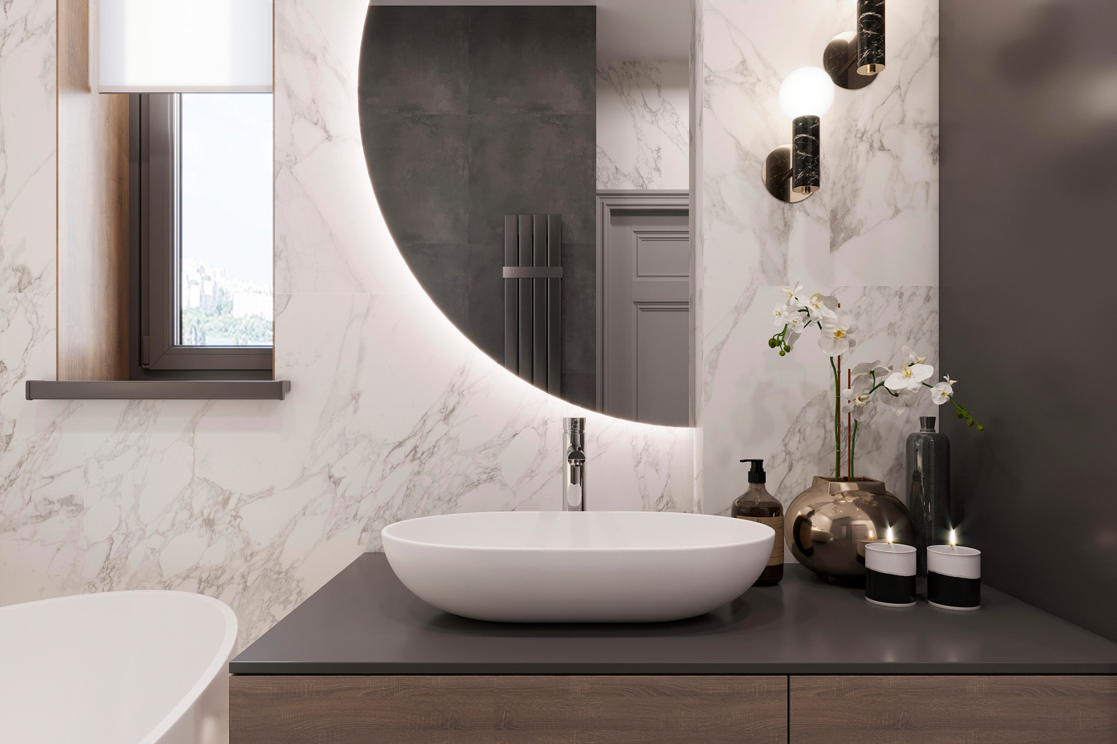 Дизайн-проект квартиры в КД «Дом Философа» 108 кв.м