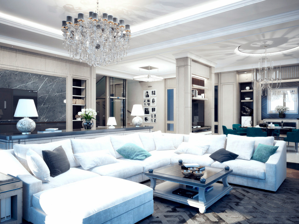 Интерьер частной виллы №6