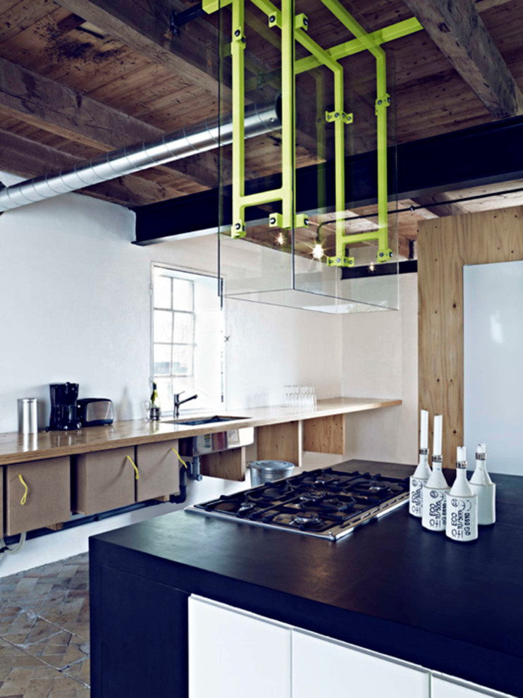 Design ideas for an industrial kitchen in Stockholm.