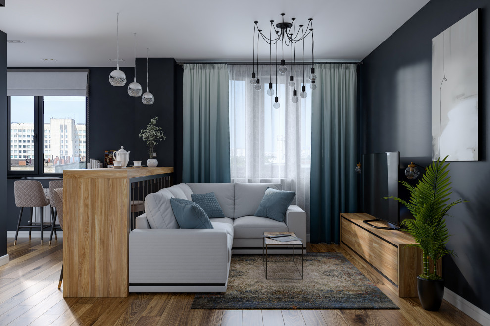 Гостиная в однушке П44