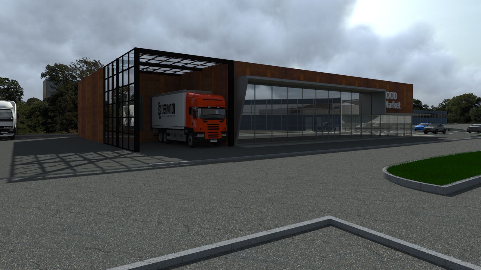 Эскизный проект торгового центра в г.Жуковский