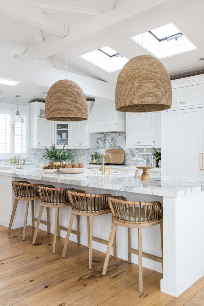 Inspiration for a beach style kitchen in Orange County.