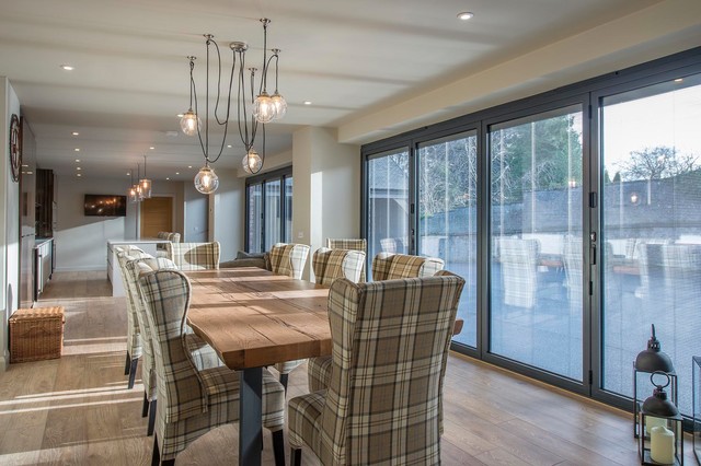 Scottish Borders Stable Conversion contemporary-dining-room