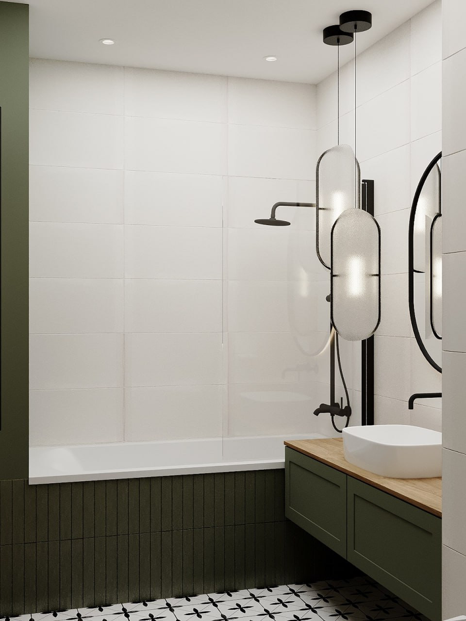 Интерьер квартиры (140 м2) в скандинавском стиле