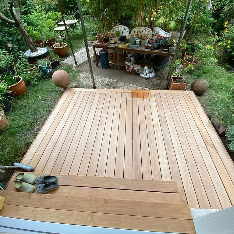 Rénovation salon et création terrasse