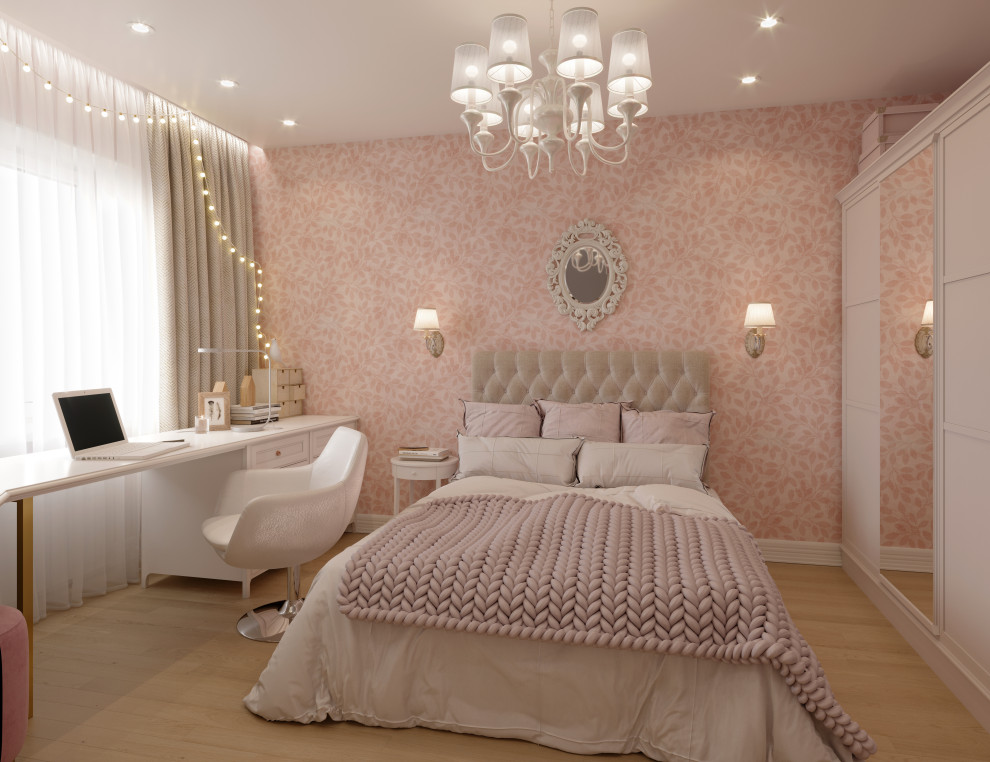 Детские комнаты для девочек. Фрагменты из разных проектов.