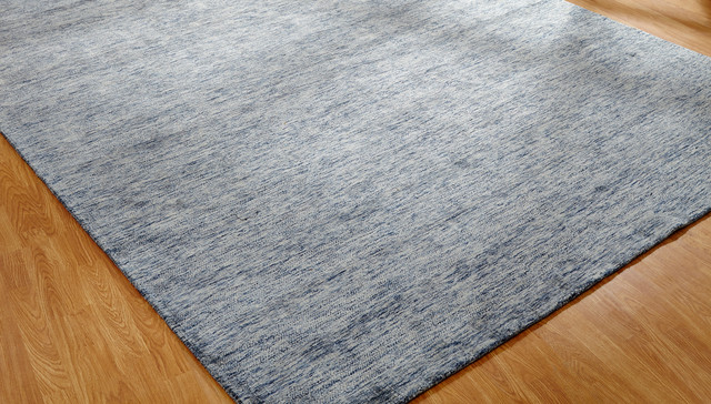 Aero Caribbean Heather Hand Made Silkette Area Rug Contemporary Area Rugs By Kalaty Rug Corp Houzz