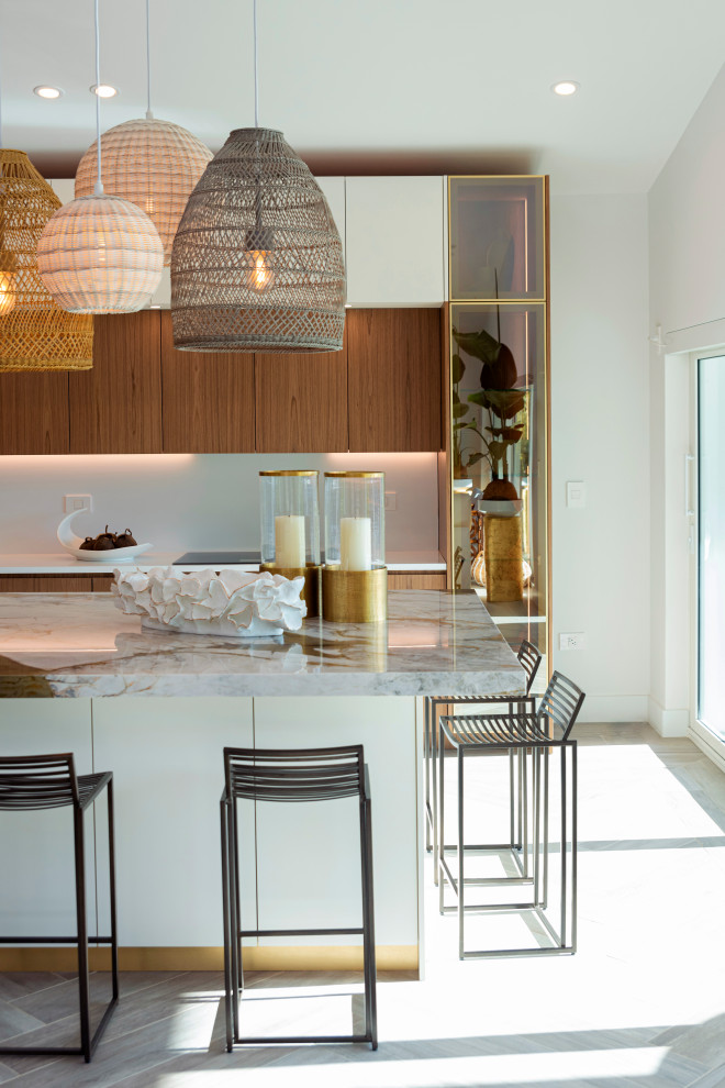 Key Marathon Kitchen Modern Kitchen Miami by Mastercraft Wood