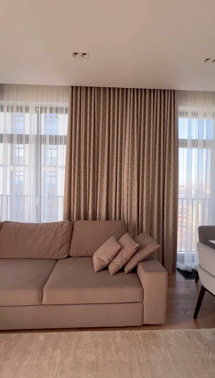 Contemporary с нотками минимализма в современном ЖК в центре Москвы