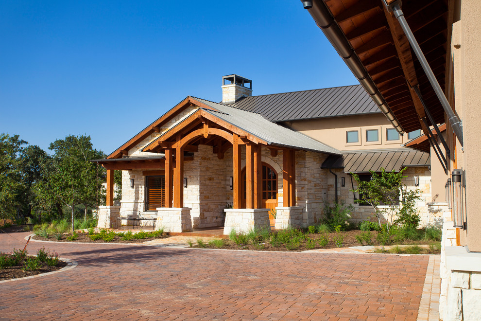 Austin Hybrid Home - Traditional - Exterior - Austin - by Texas Timber ...