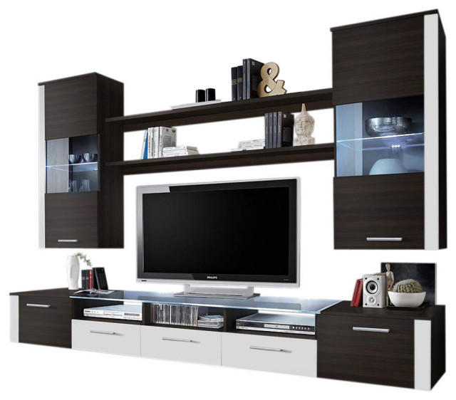 Fresh Modern Wall Unit Entertainment Center With Led Lights Contemporary Centers And Tv Stands By Meble Furniture - Entertainment Center Wall Unit White Fresh Modern Wall Unit Entertainment Center With Led Lights Contemporary Centers And Tv Stands By Meble Furniture - Entertainment Center Wall Unit White