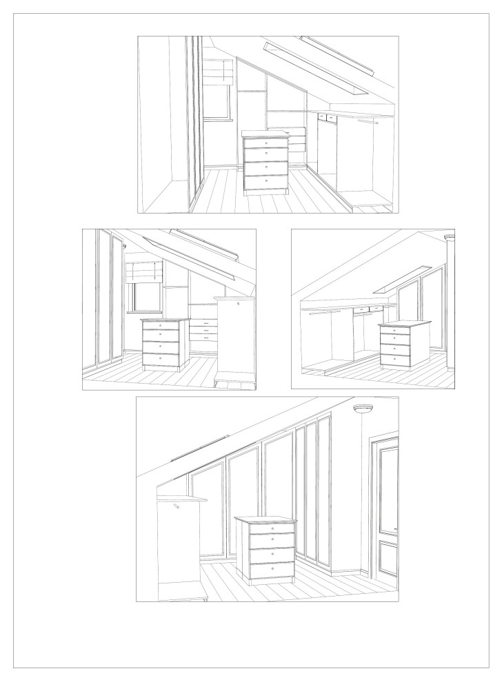 Рабочий и эскизный  проект. Таун-хауз Вяземское 156 м.кв.