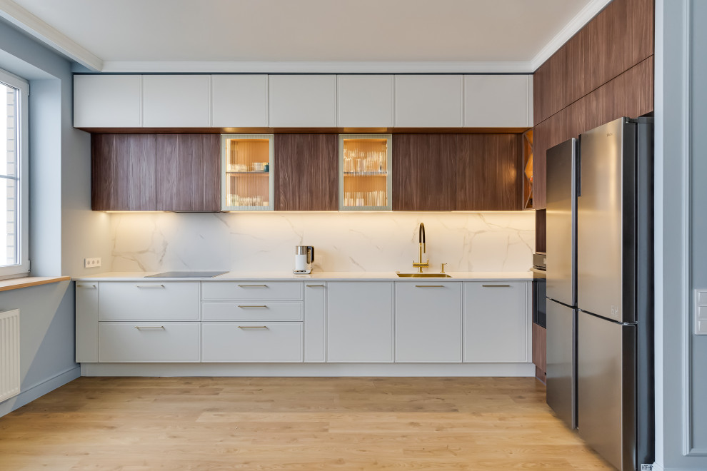 Проект кухни в стиле современная классика