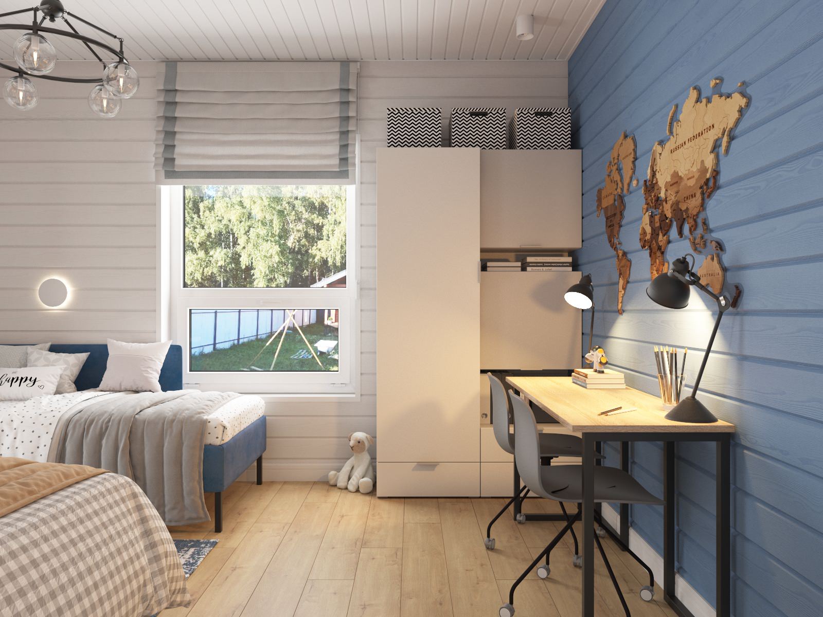 Дизайн-проект каркасного дома