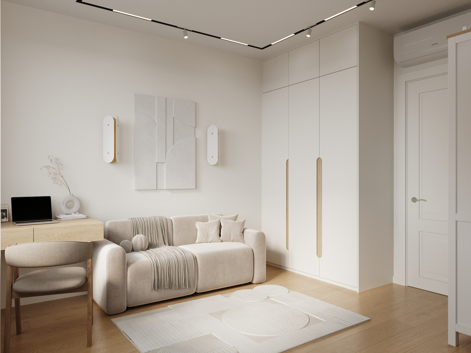 Функциональный проект современной квартиры для семьи