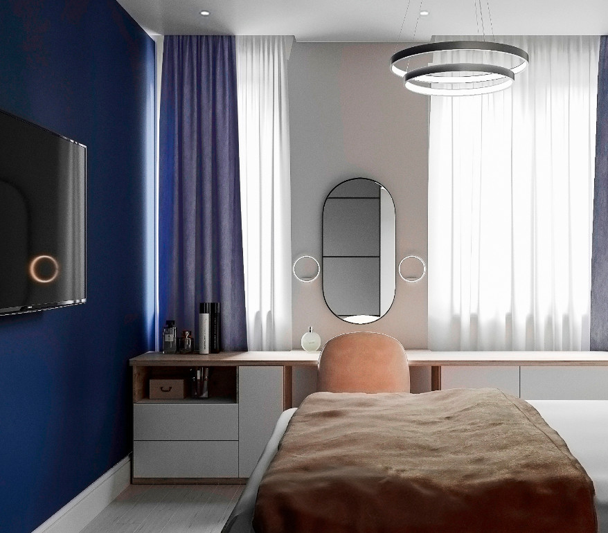 "Цвет настроения синий" на ул.Мира