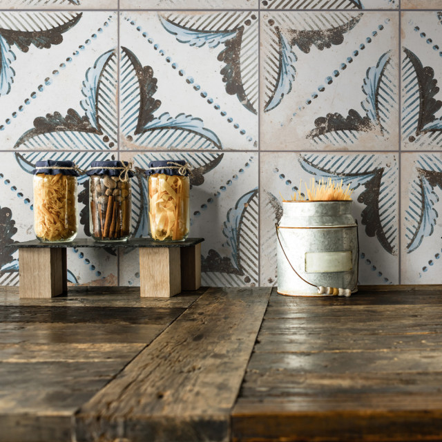 Kings Root Ceramic Floor and Wall Tile, Sample - Farmhouse - Wall And ...