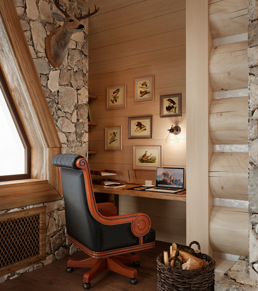 Визуализации дома в стиле "Шале"