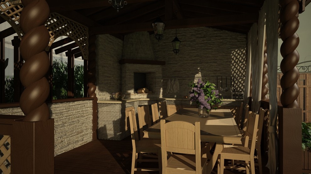 Беседка на Геофизиков