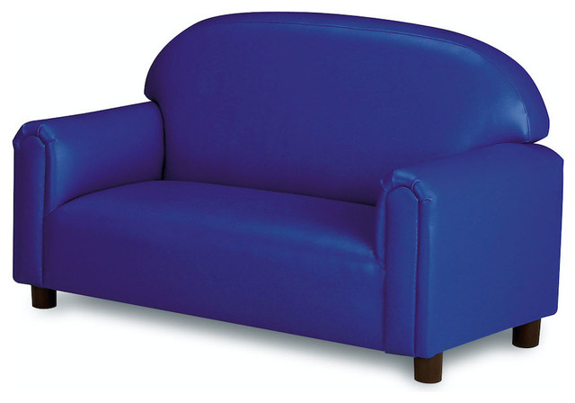 School Age Vinyl Upholstery Sofa Contemporary Kids Sofas By Ere School Age Vinyl Upholstery Blue Sofa
