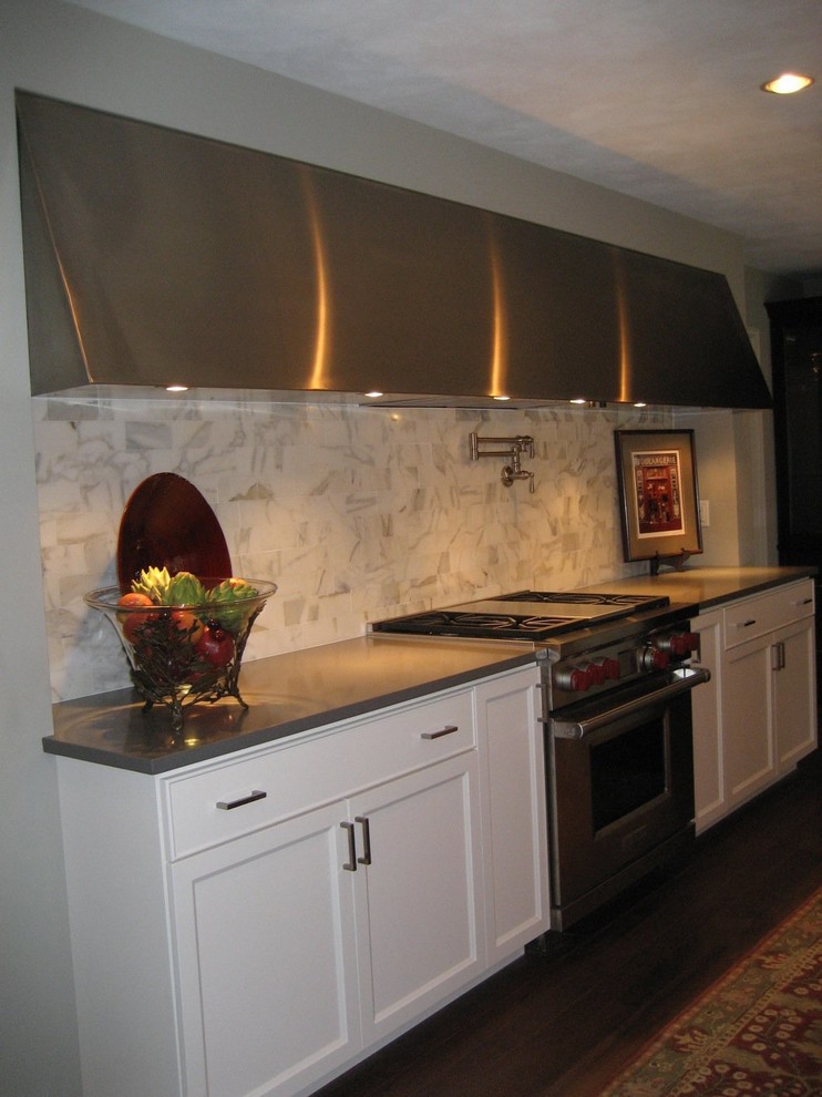 Transitional kitchen photo in Chicago