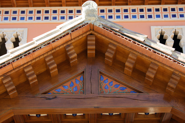 Architectural ceramics ceiling coastal-deck