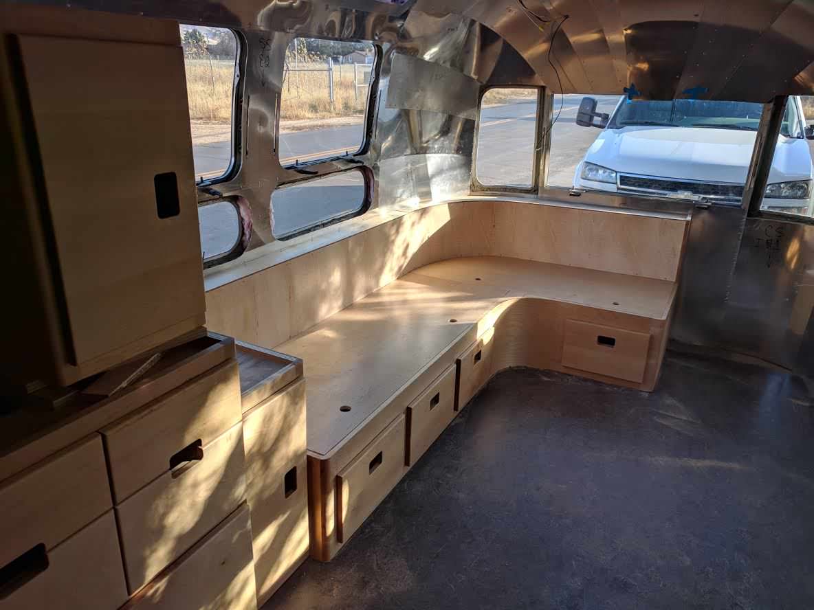 Cabinet Remodel for Airstreams