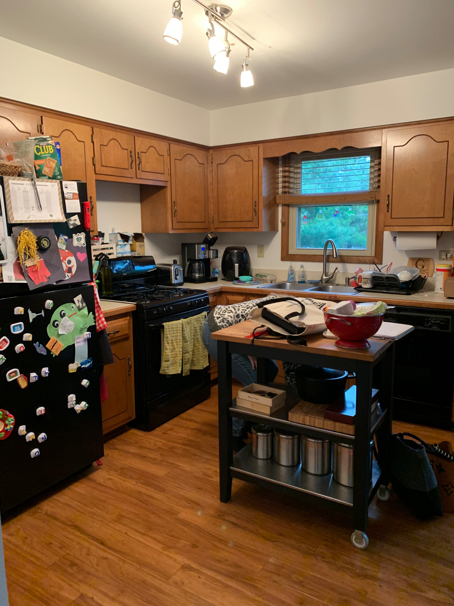 Warm Gray Traditional Kitchen