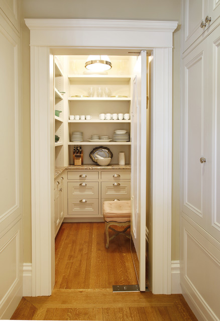 Pacific Heights Residence Pantry Traditional Kitchen San