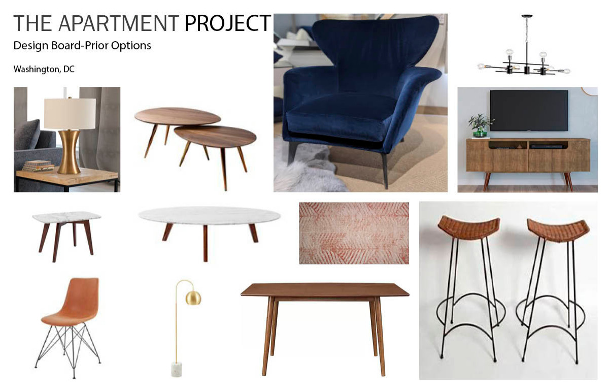 Apartment redecorating project
